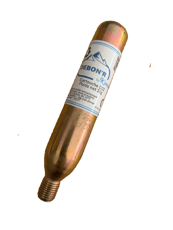 Cartouche CO2 33g pour airbag