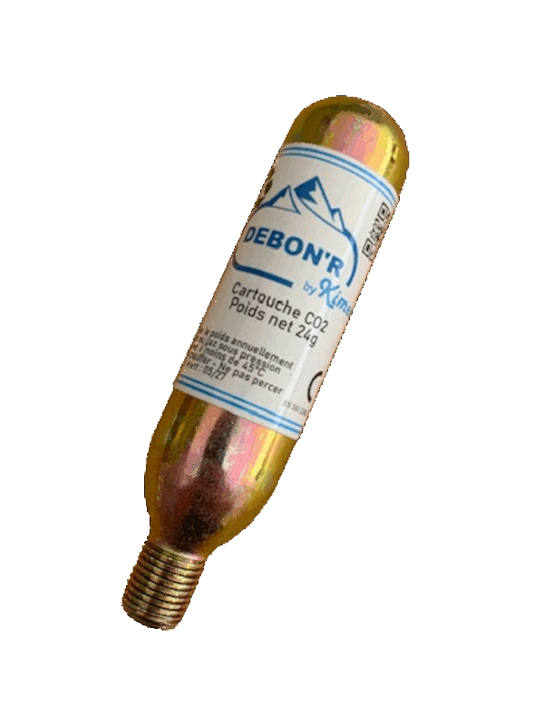 Cartouche CO2 24g pour airbag